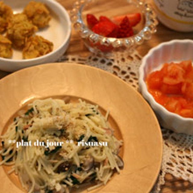 離乳食 完了期 No 38 ツナとしめじの和風パスタ By Risuasuさん レシピブログ 料理ブログのレシピ満載