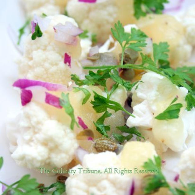 Cauliflower with Apple Dressing生カリフラワーとりんごドレッシング