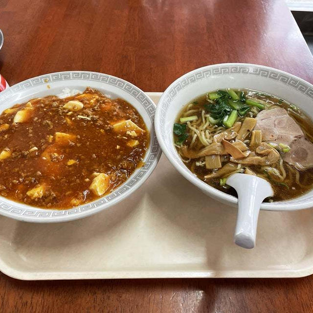 マーポー丼と八仙ラーメンを食す 〜ラーメンCセット〜