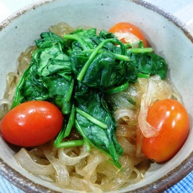 緑豆春雨のおでん煮 と 鶏手羽出汁のおでん