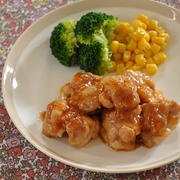 節約食材が大変身！ケチャップ味がたまらない☆チキンソテー
