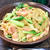 キリっとした味♪ベーコンとごぼうの和風パスタ