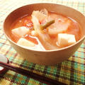 トマト缶 de Miso Soup☆　 Can of Tomato's Miso Soup☆　