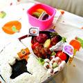 幼稚園のお弁当（年中さん10月）～ハロウィン弁当