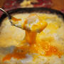 【レシピ】グリルパンで作る・とろ〜り長芋の巣ごもり卵