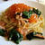 親子クリームパスタ