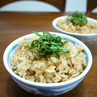 簡単！醤油の炊き込みご飯♪