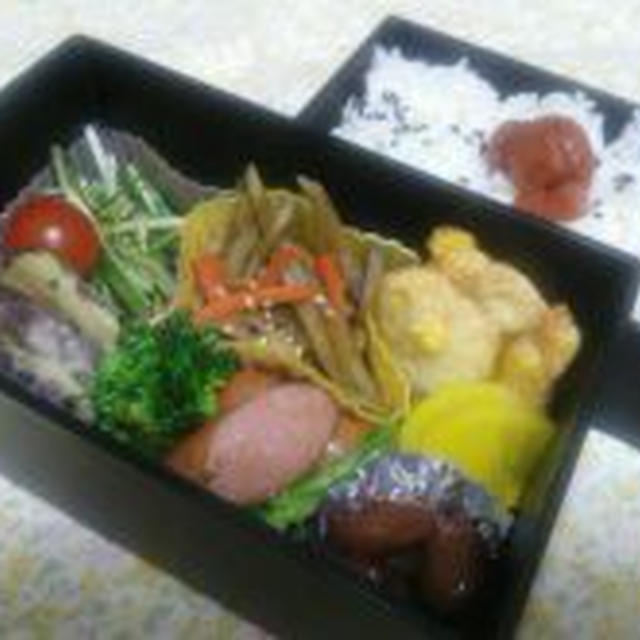 だんな様のお弁当です☆(*从>∀o*)o.ﾟ｡*･
