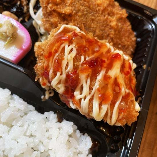 さばのタレカツ＆めかじきのチリマヨ弁当 〜noboru 魚武商店〜