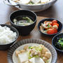 お肉控えめなのに旨みたっぷり！麩でかさましした肉豆腐がメインの節約献立