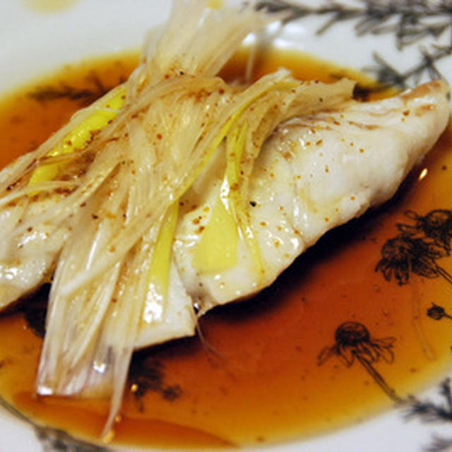 鱈（タラ）の紹興酒蒸し花椒風味のレシピ