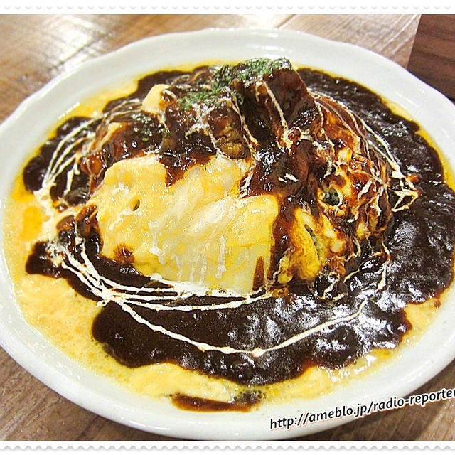 とろとろ卵のオムカレー☆神田カレーグランプリ優勝「100時間カレー B＆R」