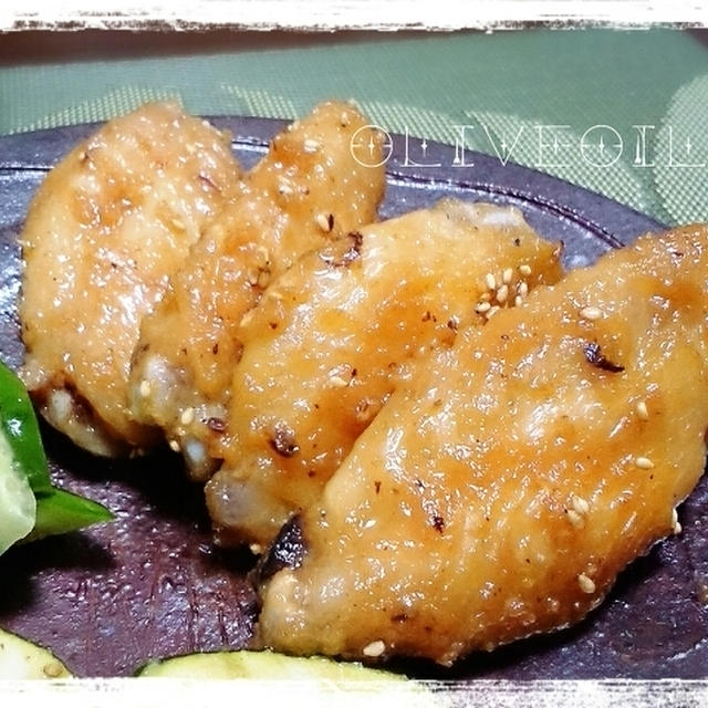 味噌手羽　レシピです。
