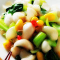 青江菜燴百合白果│チンゲンサイとユリネとギンナンの中華風炒め