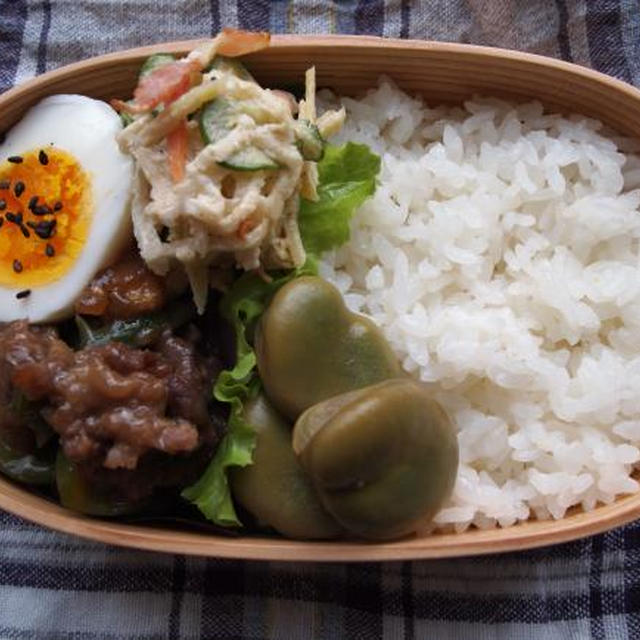 チンジャオロース風弁当。