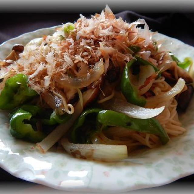 素麺チャンプル―～野菜たっぷり