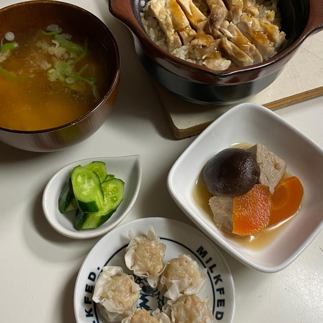 タイ風鶏ご飯で夜ごはん♡