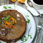 Totally Orange Allspice Cake with Brown Sugar Glaze丸ごとオレンジ入り！オレンジスパイスケーキ