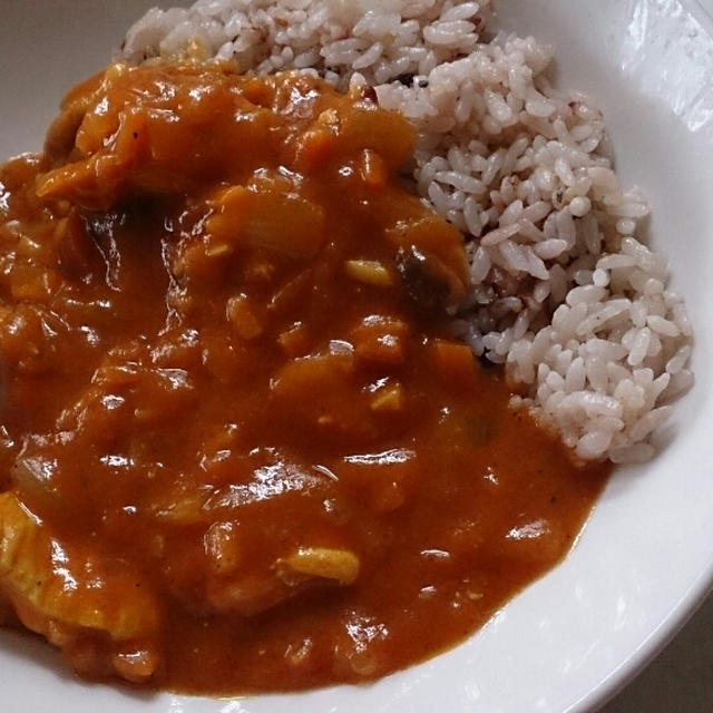 チキンのトマトジュースカレー