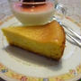 酵母のピザとかぼちゃのチーズケーキ♪