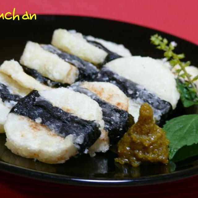 ☆長芋の磯辺揚げ　柚子こしょう添え☆