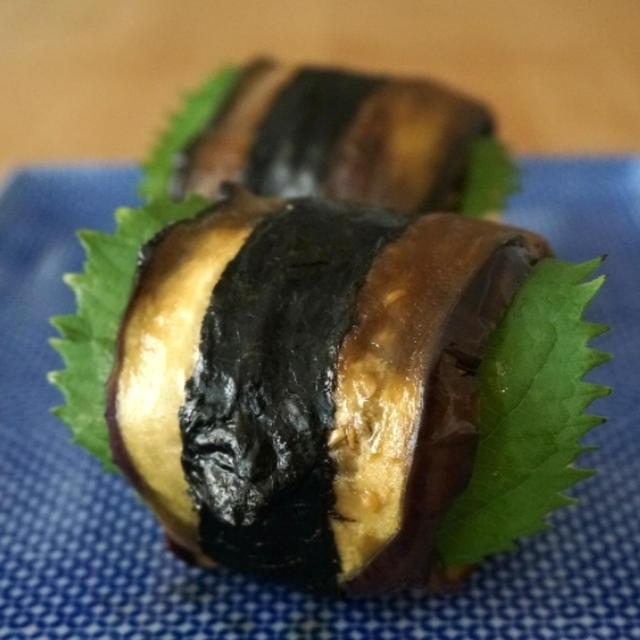 茄子巻きおにぎり