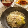 塩麹また仕込みます４＆あったまる♪鮭の粕汁と白菜蒸しの鯛そぼろあんかけ