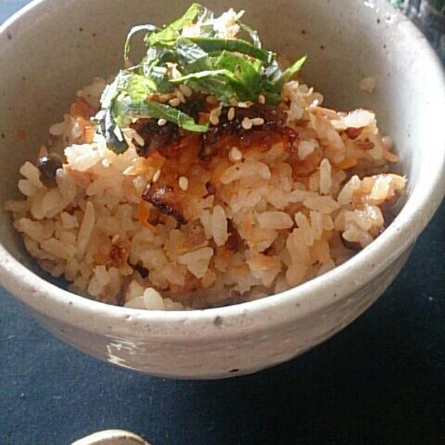 《レシピ》生姜香るツナとしめじの炊き込みご飯♪　ストーカーたちとのお出かけ。と、本日のわんこ。