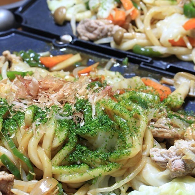 ジュージュー♪焼きうどん☆お得な冷蔵庫は？！