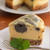 黒ごま マーブルチーズケーキ