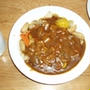 今夜はホテルでカレーを作る♪