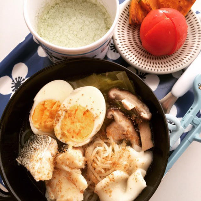 最近の息子ごはん ・ 久し振りのお熱！