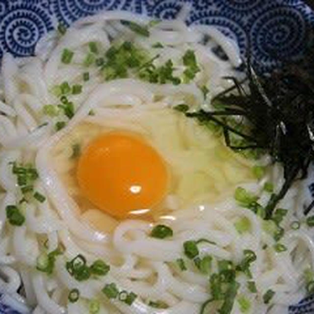 3月11日　　釜玉うどん