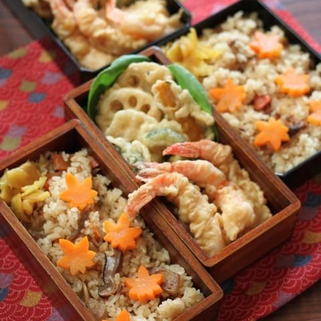 秋を感じたいお弁当 ✿ 京都の旅最終日♪
