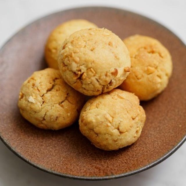 福豆のボールクッキーのレシピ