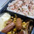 中学息子弁当～スクランブルエッグ・ウインナー・・＆牛肉のキムチ入り韓国風野菜炒め♪
