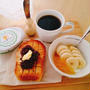 全粒粉食パン♪あんバタートースト♪