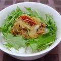 鯖のみぞれ丼（鯖缶）
