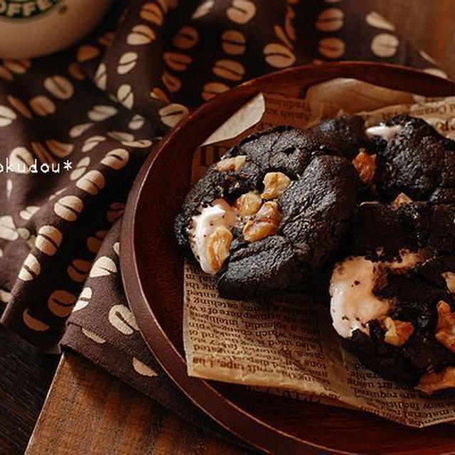スタバ風☆マシュマロ＆チョコレートクッキー