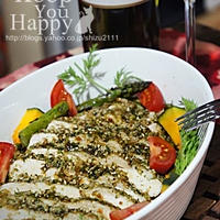 +*乾物イタリアン　乾物衣のチキングリル+*