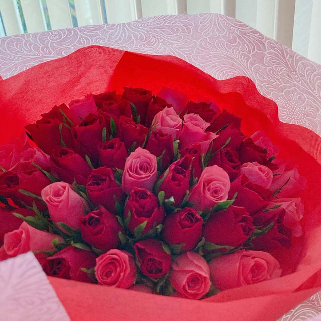 薔薇の花束