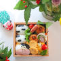 『丑年』弁当　〜クシュクシュネックのニットを着てみた〜