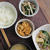 decoちゃん定食♪ ＋ 春菊と舞茸と長芋の、さっと和え。