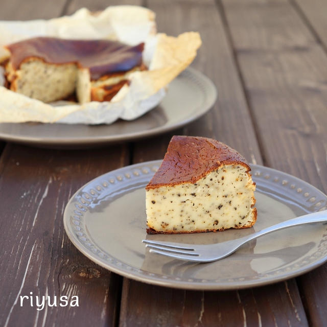生クリーム不要 紅茶のバスクチーズケーキ By Riyusaさん レシピブログ 料理ブログのレシピ満載