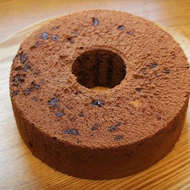 チョコレートシフォンケーキ