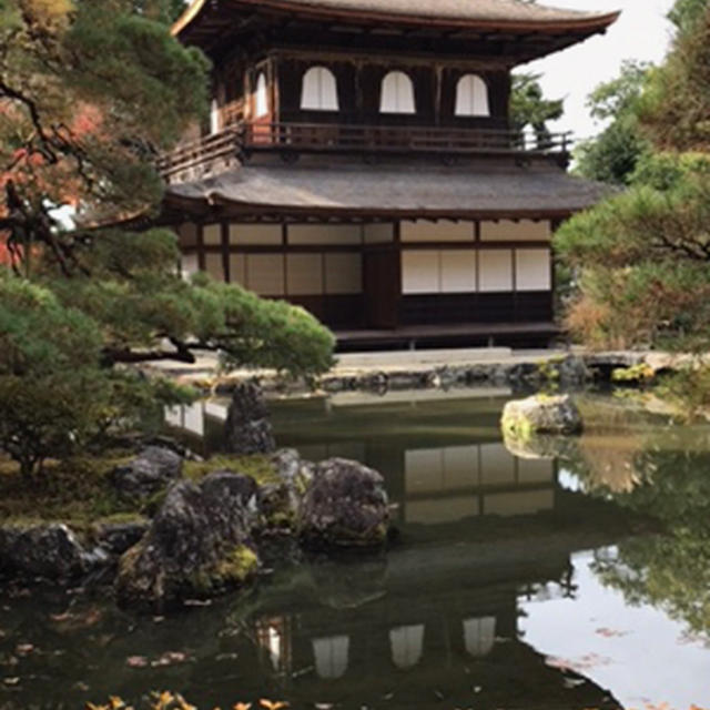 晩秋から初冬の日本＿2019　⑹　ー京都 ⑤ 銀閣寺＆錦市場で調達した夕食・11月26日ー
