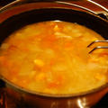 自家製ベーコンと玉ねぎ＆トマトのスープ