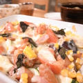 ピザの上が好きな人へ。夏野菜のチーズたっぷりのせオーブン焼き｜7月12日（土）は兵庫県相生市で料理教室＆講演