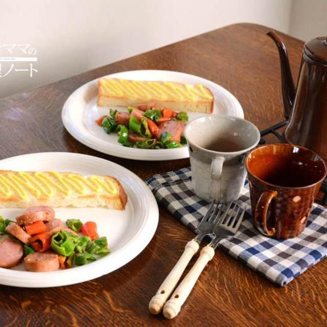 5分で作る朝ごはん