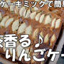 ホットケーキミックスで簡単！紅茶香る♪りんごケーキ